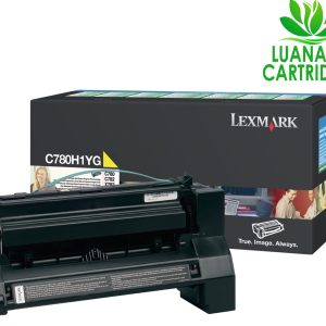 Genuine Lexmark C780H1YG Yellow High Yield