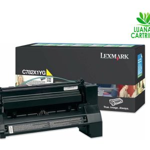 Lexmark C782 toner yellow - Genuine Lexmark C782X1YG Original Toner cartridge