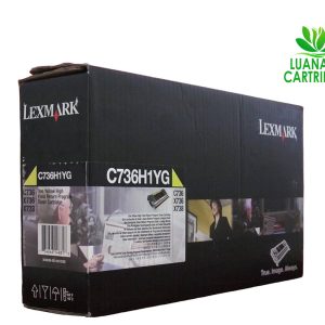 Toner Lexmark C736H1YG Yellow