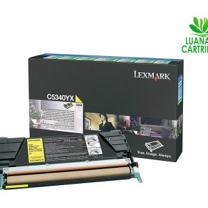 Lexmark C534 toner yellow - Genuine Lexmark C5340YX Original Toner cartridge