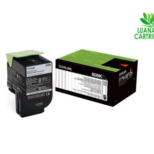Genuine Lexmark 808K High Yield Black Laser Toner Cartridge