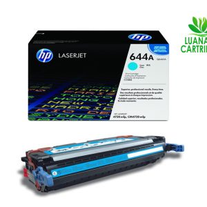 HP Q6461A 644A Cyan Toner Cartridge, 12000 Page Yield