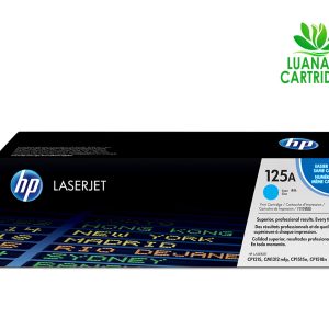 HP 125A Cyan Toner Cartridges- Cyan